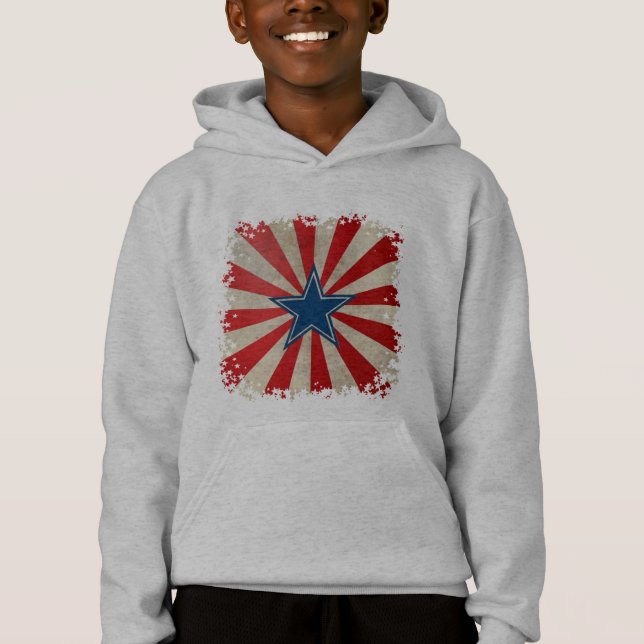 Glória envelhecida - Vermelho, Branco e Azul (Frente)