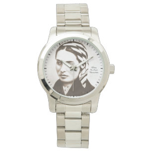 glória para o relógio de pulso de bernadette santo