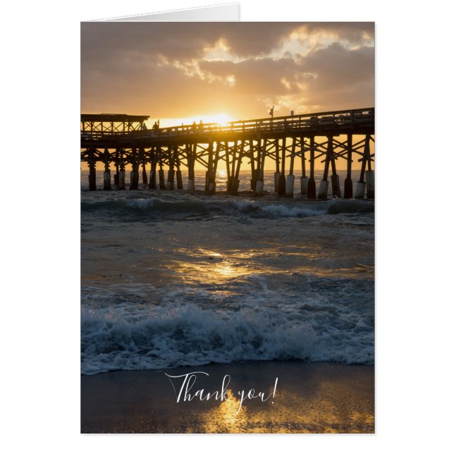 Glorioso Cartões de agradecimentos de Ano Novo (Frente)