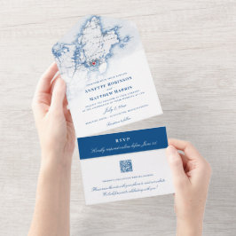 Gloucester Cape Ann Mapa Casamento Elegante de Mar