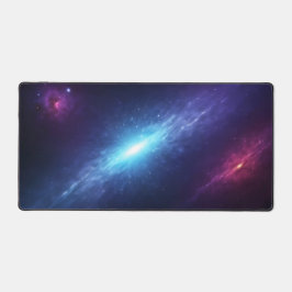 Glowing Blue Supernova Deep Space Nebula