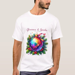 Gloww & Sparkle – Camiseta Colorida Festiva e Tend