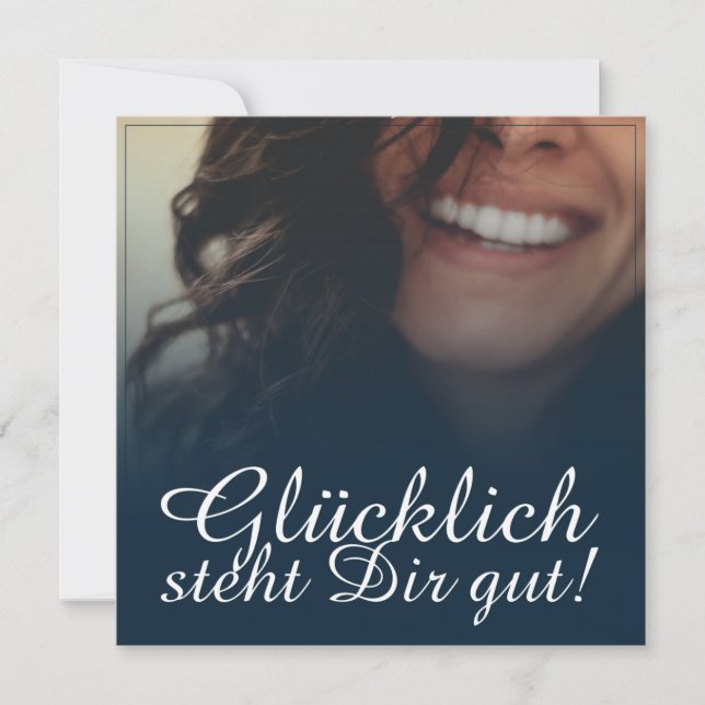 Glücklich, Dir, instinto! - Blau (Frente)