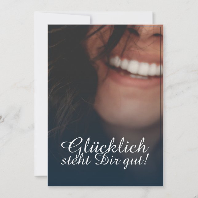 Glücklich, Dir, instinto! - Blau (Frente)