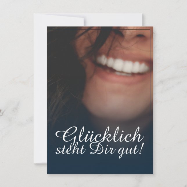 Glücklich, Dir, instinto! - Blau (Frente)