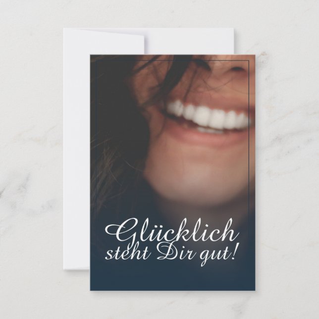 Glücklich, Dir, instinto! - Blau (Frente)