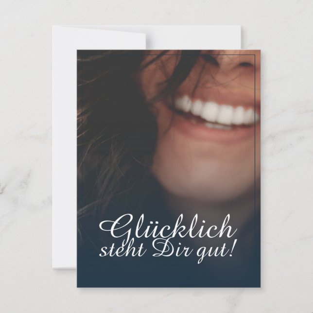 Glücklich, Dir, instinto! - Blau (Frente)