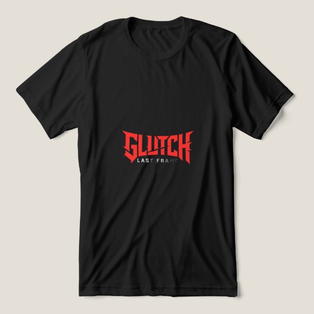 GLUTCH Último Quadro – Roupas de Rua de Jogos Comp (Design frontal)