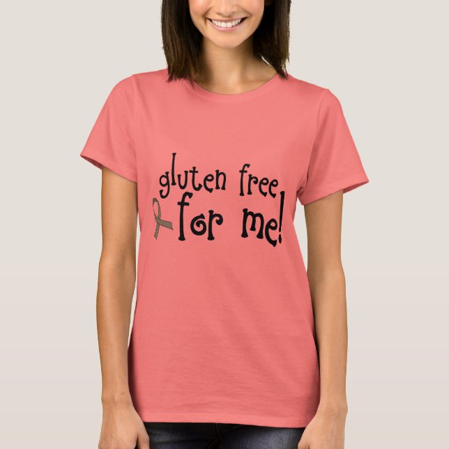 Gluten Free Celiac Camiseta (Frente)