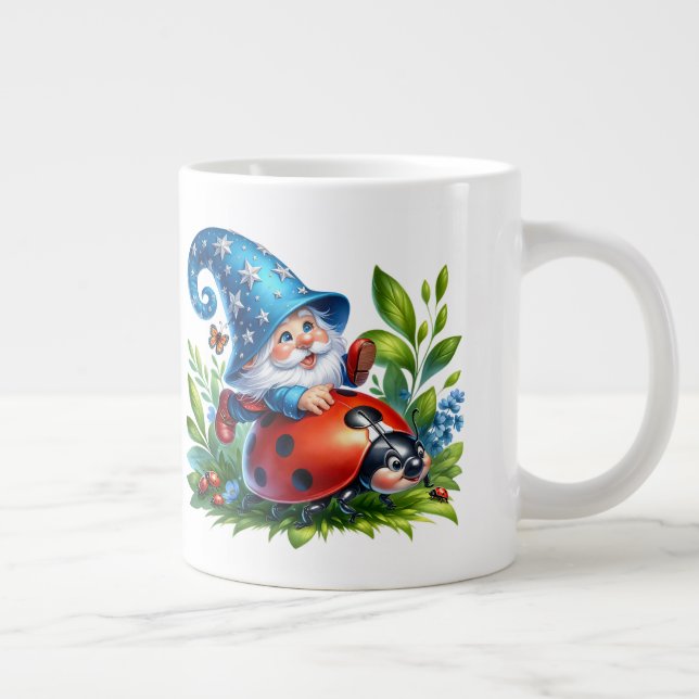 Gnome - Caneca de café muito grande (Direita)
