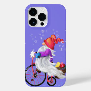Gnome com Bicicleta e capas de iphone de Natal Gif