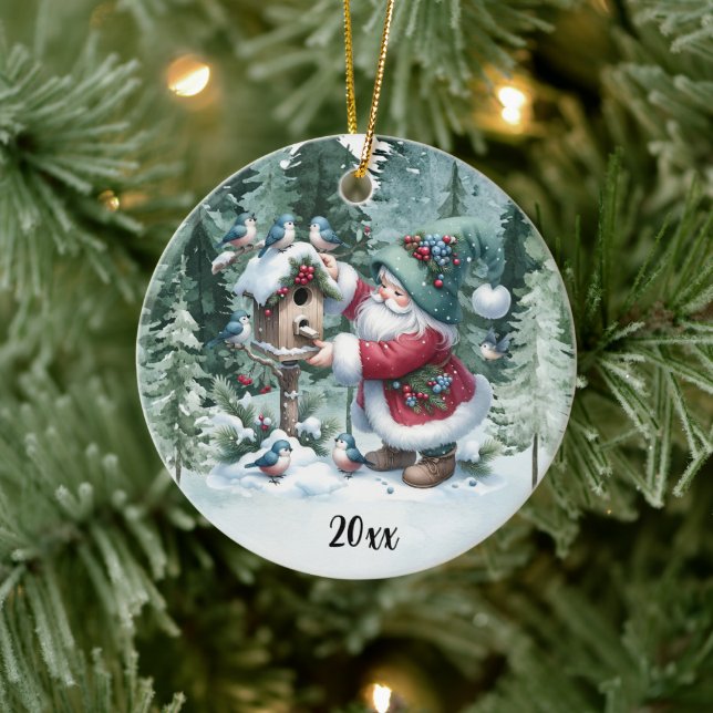 Gnome - Feliz Natal Através das Distâncias Enfeite (Árvore)