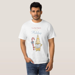 Gnome Para A Camisa De Natal Festiva Férias