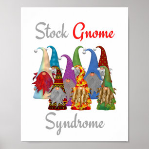 Gnome Poster do Funny Síndrome de Gnome Matte