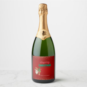 Gnomo Cinto Árvore Confetti Vermelho Feliz Natal