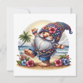 Gnomo da Praia Preciosa - Convite Temático