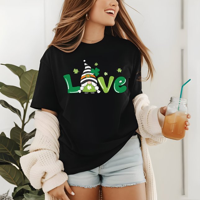 Gnomo de Dia de São Patrício Verde Irlandês (Criador carregado)