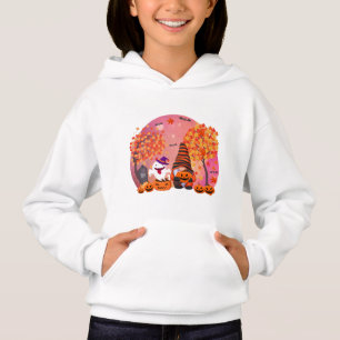 Gnomo De Halloween E Hoodie Fantasma
