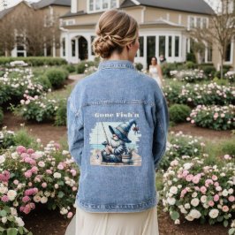 Gnomo de pesca, Jaqueta de Denim