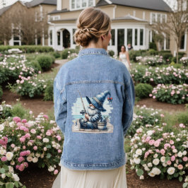 Gnomo de pesca, Jaqueta de Denim