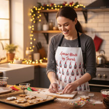Gnomo Personalizado Fez Natal Apron