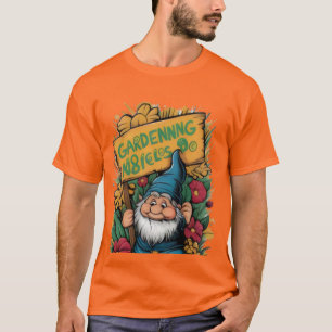 Gnomo Sweet Gnomo: Camiseta do Jardim Whimsical Pu