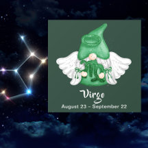 Gnomo Virgo - Sinal de Astrologia Angel