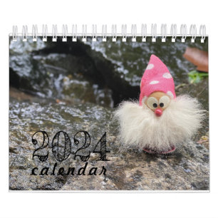 Gnomos de diversão eclética anjos Calendário polon