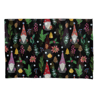 Gnomos de Natal: Padrão Festivo Sem Costura