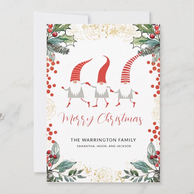 Gnomos Feliz Natal (Frente)