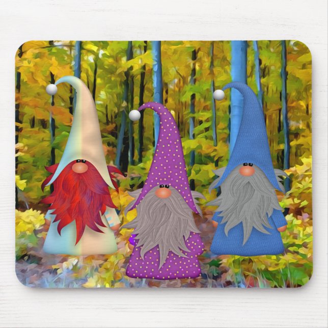 Gnomos Trio Mousepad (Frente)