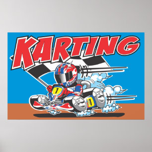 Go Karting Poster