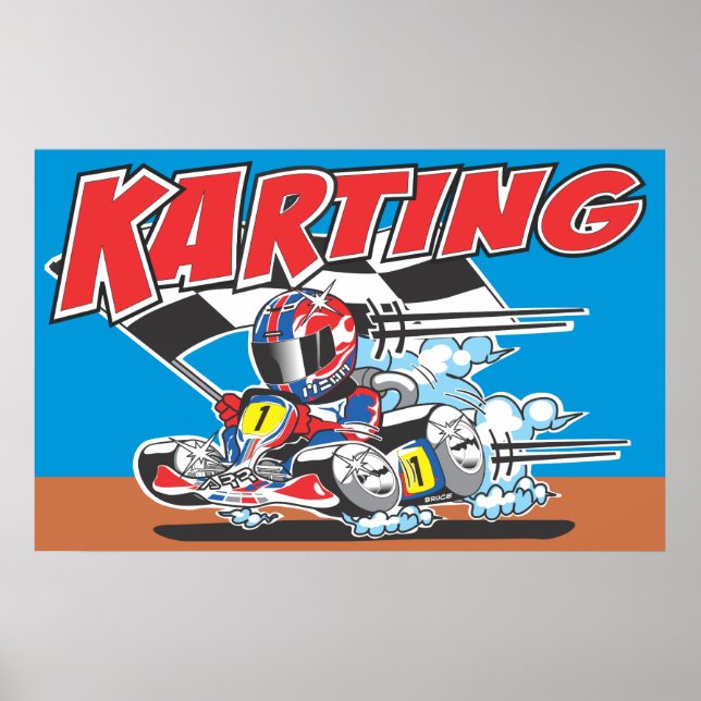 Go Karting Poster (Frente)