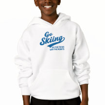 Go Skiing – Minimal Winter Sports Typography Desig