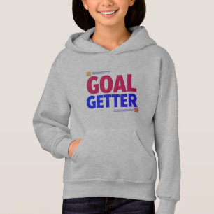 "Goal Getter Women's Hoodie - Slogan Motivacional