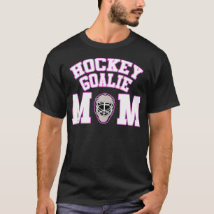 Goalie Hockey Mãe com Goalie Mask Pullover