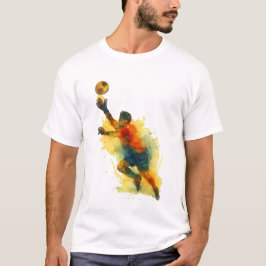 Goalkeeper Dive Tee - Watercolor - Camisa De Futeb