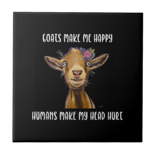 Goats Me Faz Feliz Capuz