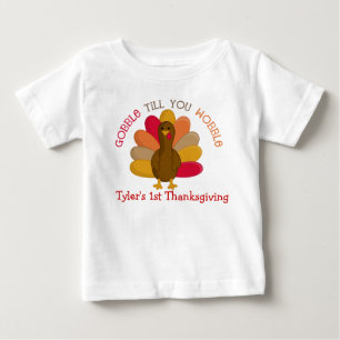 Gobble BONITA Até Você Jogar Uma rua Camisa De Açã