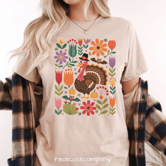 Gobble Gobble Fall Thanksgiving T Shirt 
