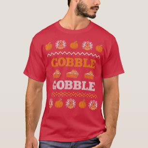 Gobble Turkey Refez O Suéter De Natal Feio Engraça