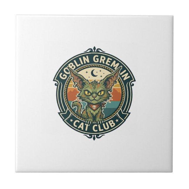 Goblin Gremlin Gato Design Fofo de Kitty - Goblin  (Frente)