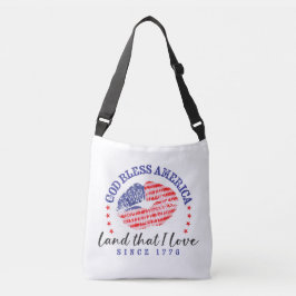 God Bless America - Bolsa Tote transversal