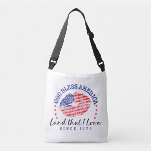 God Bless America - Bolsa Tote transversal