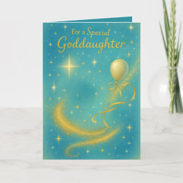 Godchild Stars Stardust e Cartão de Aniversário de