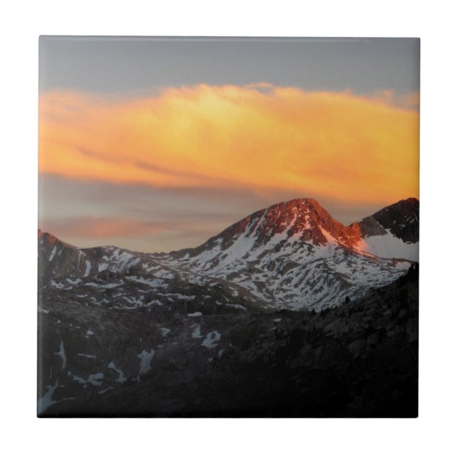 Goddard Divide Alpenglow - John Muir Trail (Frente)