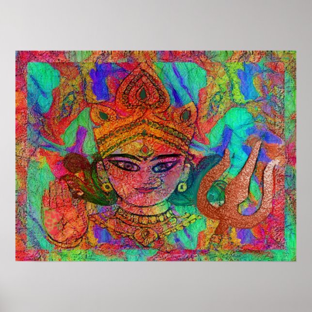Goddess Durga2 Poster (Frente)