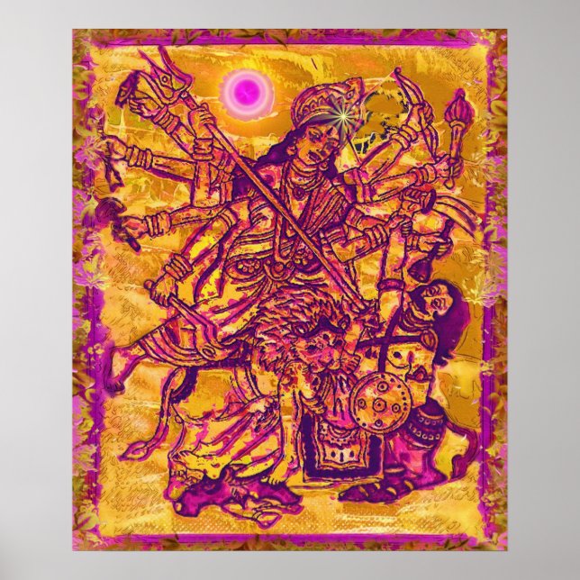 Goddess Durga Poster (Frente)