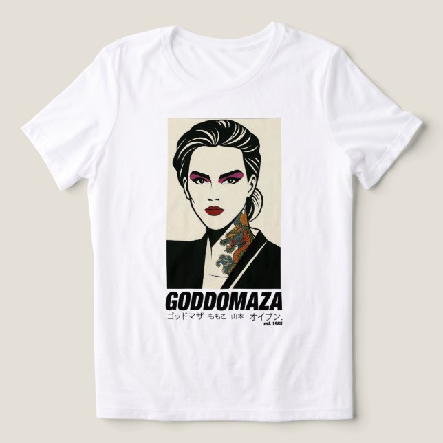 GODDOMAZA LESTE. 1985 PT. 2 MULHERES BRANCAS (Design frontal)