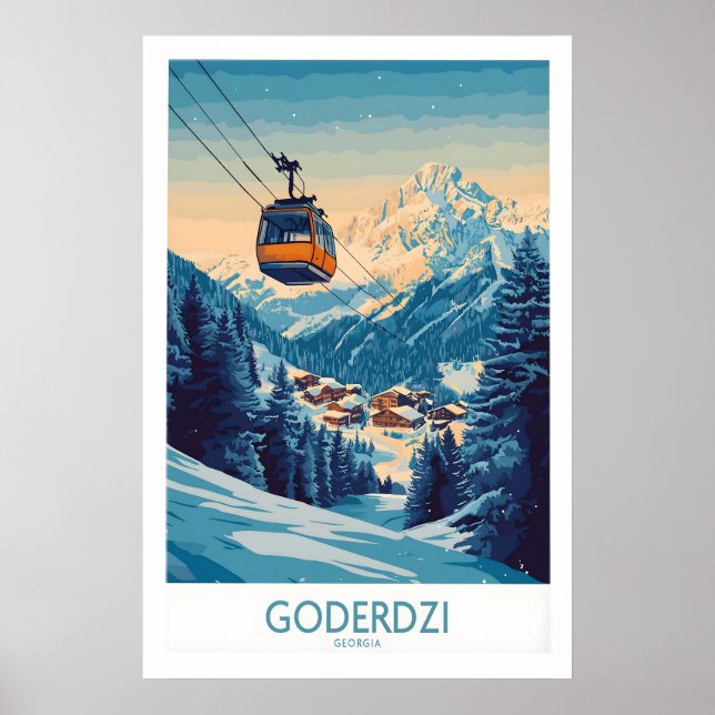 Goderdzi Poster Geórgia 1 (Frente)
